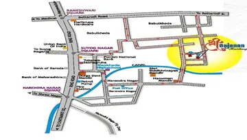 Location of Sudarshan Shri Gajanan Residency 1 - Image 167640