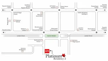Location of Platinum Residency 2 - Image 167658