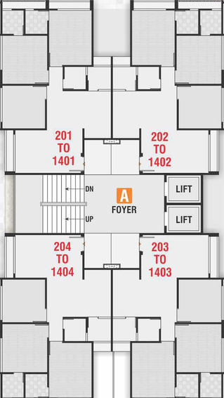 Floor Plan of Shreeji Tirupati Tirth in Sughad, Gandhinagar - Image 167677