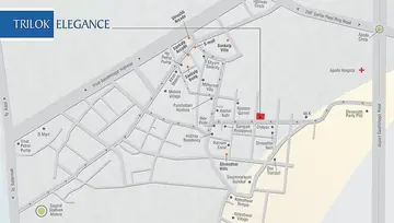 Location of Trilok Elegance - Image 167690