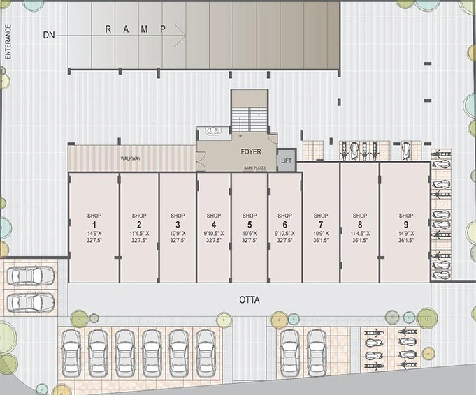 Master Plan of Trilok Elegance in Koteshwar, Ahmedabad - Image 167692