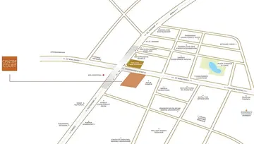 Location of Radhikesh Trogon Centre Court - Image 167697
