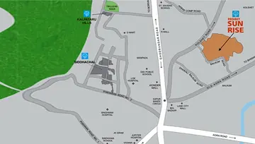 Location of Kalpataru Sunrise - Image 169032