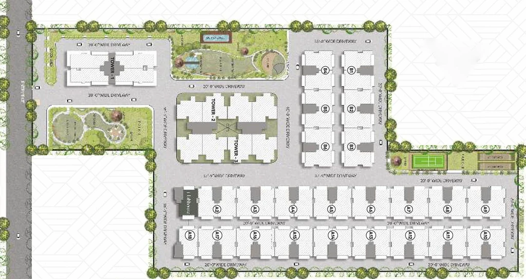 Master Plan of Goyal Golden Era Home in Zirakpur, Chandigarh - Image 169038