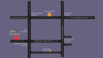 Location of Suncity Asha Enclave - Image 114921