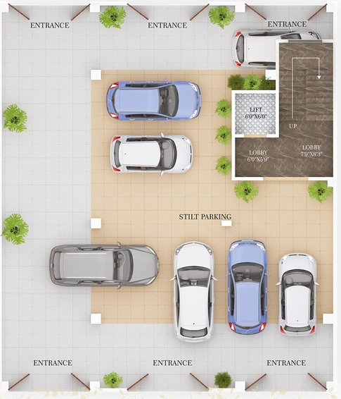 Master Plan of Vivek Shree Apartment in Narendra Nagar, Nagpur - Image 169083