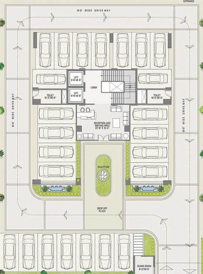 Master Plan of Unique Prestige in Jhotwara Industrial Area, Jaipur - Image 169160