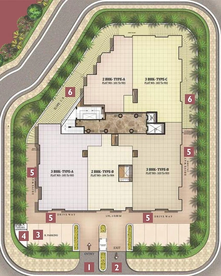 Master Plan of Unique Pristine in Mansarovar, Jaipur - Image 169255