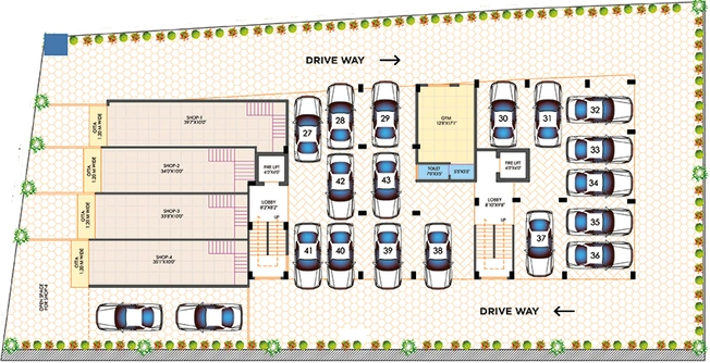 Master Plan of Vinayaka Valencia Riverside in Gangapur Road, Nashik - Image 169726
