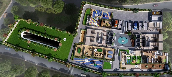 Master Plan of Asmi Legacy in Goregaon West, Mumbai - Image 169770