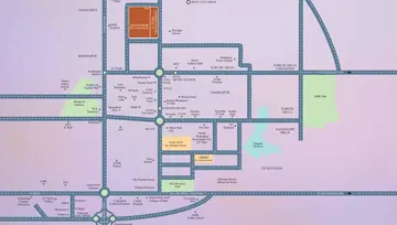 Location of Auro Kohinoor - Image 114965