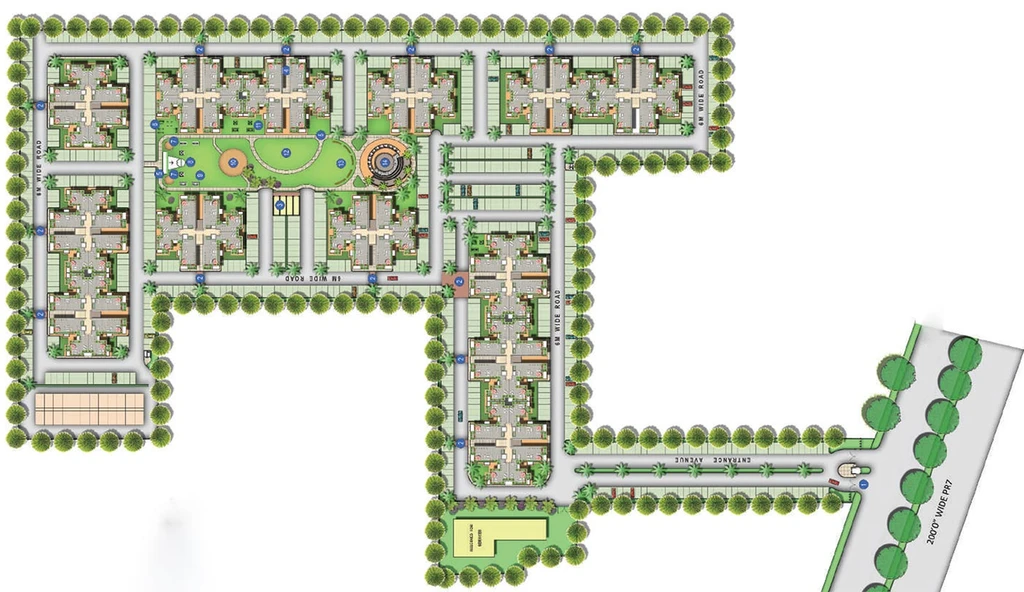 Master Plan of Sushma Joynest MOH 1 in Mohali, Chandigarh - Image 169923