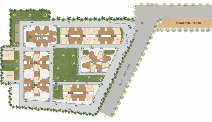 Master Plan of Motia Oasis in Zirakpur, Chandigarh - Image 169955