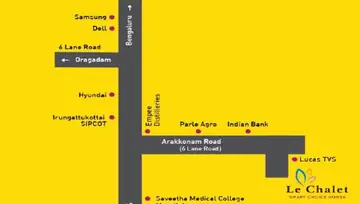 Location of Baashyaam Le Chalet 2 - Image 170025