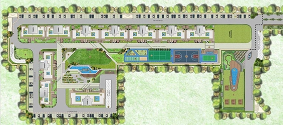 Master Plan of Vamana Arvindam in Zirakpur, Chandigarh - Image 170076