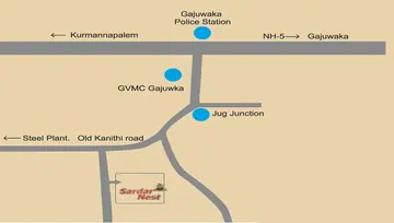 Location of Sardar Nest Senora - Image 170195