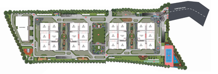 Master Plan of My Home Tarkshya in Kokapet, Hyderabad - Image 114359