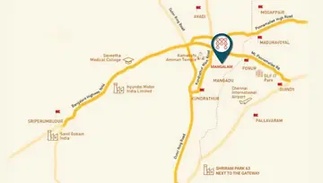 Location of Shriram Codename Mangalam - Image 170350