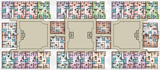 Floor Plan of Sree Daksha Sanshray Phase 1 in Vadavalli, Coimbatore - Image 170378