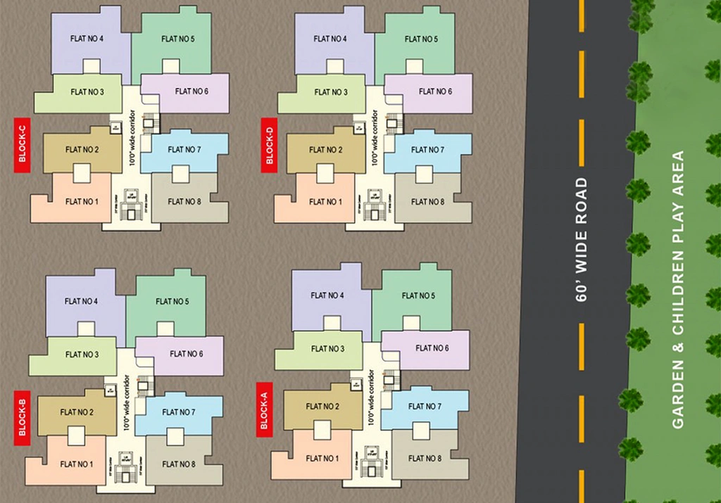 Master Plan of Sree Daksha Sanshray Phase 2 in Vadavalli, Coimbatore - Image 170401