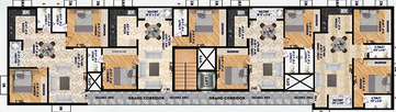 Floor Plan of Padma Sunshine in Porur, Chennai - Image 170528