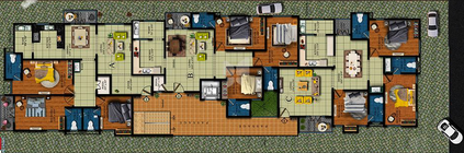 Floor Plan of Dhiya Sri Yegnam in RS Puram, Coimbatore - Image 170664