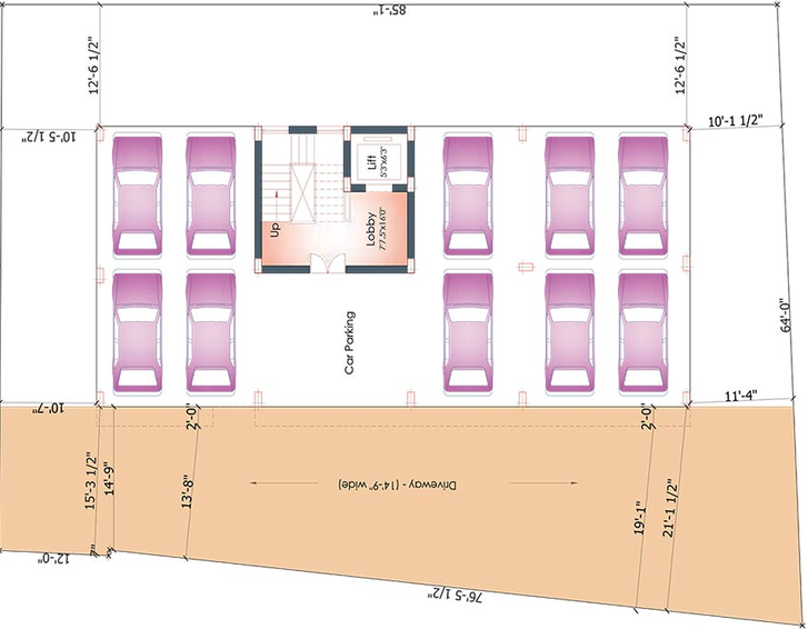 Master Plan of Pushkar Irene in Nungambakkam, Chennai - Image 170705