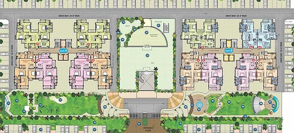Master Plan of Manglam Aroma in Patarkar Colony, Jaipur - Image 170901