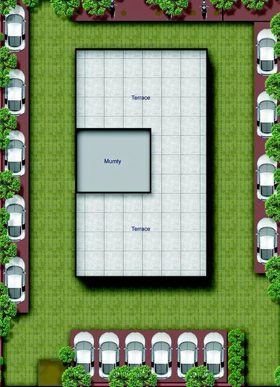 Master Plan of Unique Garden Residency in Tilak Nagar, Jaipur - Image 170945