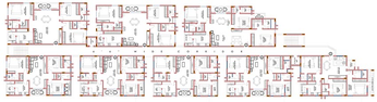 Floor Plan of Fame Enclave in Rushikonda, Visakhapatnam - Image 171053