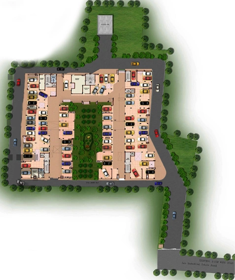 Master Plan of Coromandel Coral Cascade in Pallikaranai, Chennai - Image 171591