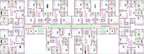 Floor Plan of Royal Elite in Iyyappanthangal, Chennai - Image 171684