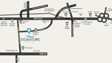 Location of S&P Signature Villas - Image 171717
