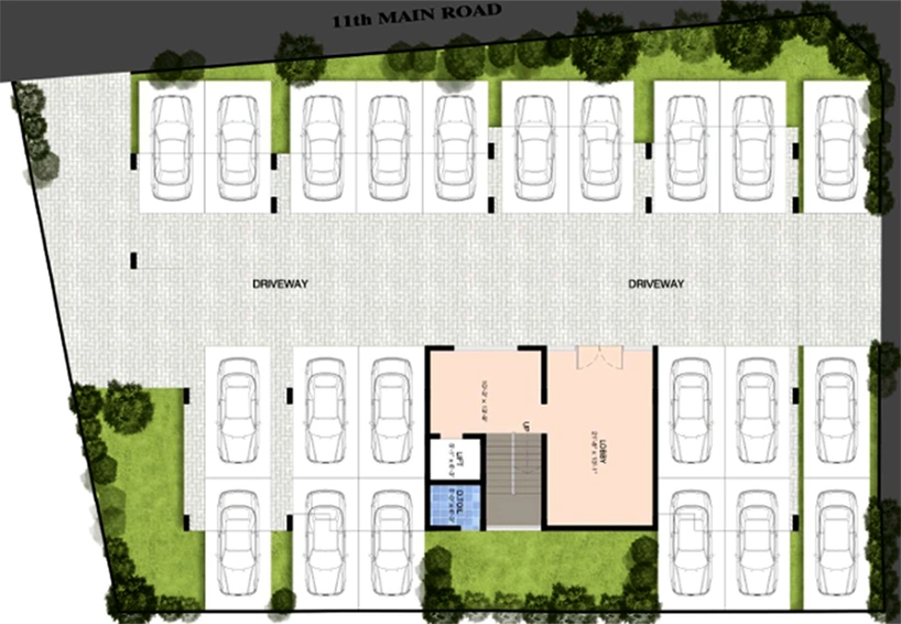 Master Plan of Pushkar VR Residences in Anna Nagar, Chennai - Image 171972