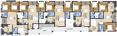 Floor Plan of Pushkar Kausaliya Enclave in Ayanambakkam, Chennai - Image 171992