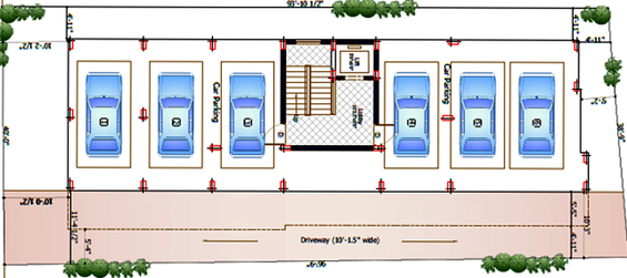 Master Plan of Pushkar Sarada Nivas in Shenoy Nagar, Chennai - Image 172370