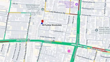 Location of Pushkar The Brooksdale - Image 172392