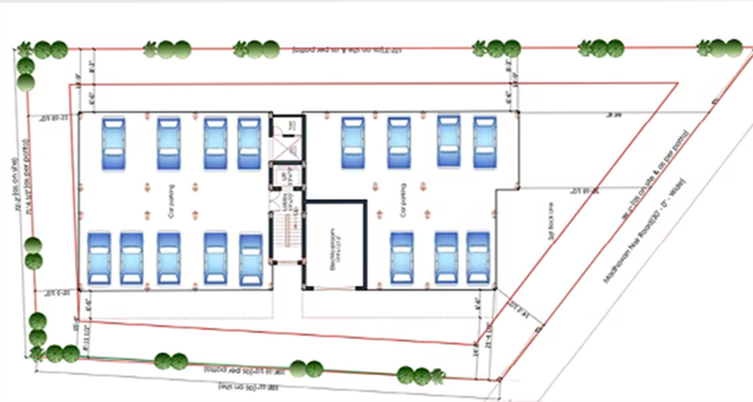 Master Plan of Pushkar The Brooksdale in Nungambakkam, Chennai - Image 172394