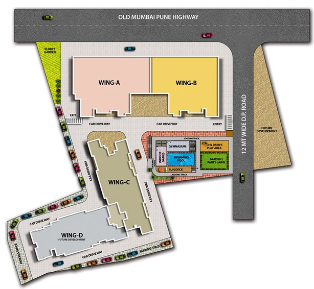Master Plan of Unimont Empire in Khopoli, Navi Mumbai - Image 172598