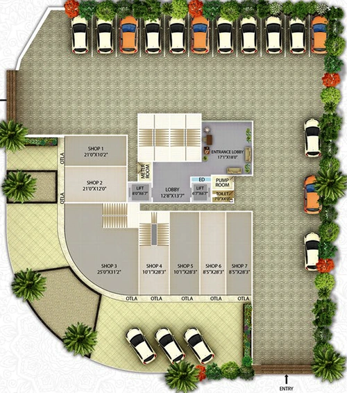 Master Plan of Unimont Sapphire in Ulwe, Navi Mumbai - Image 172670