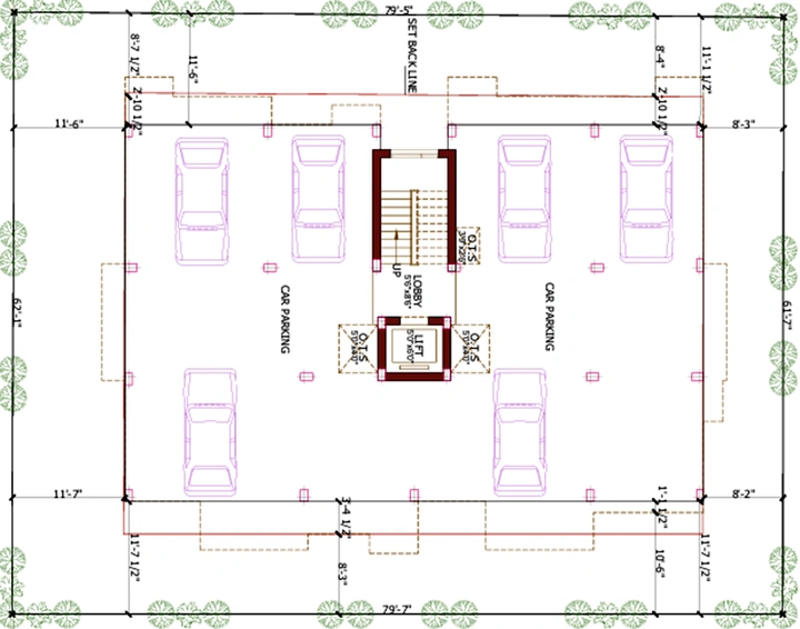 Master Plan of Pushkar Desikan Villa in Anna Nagar, Chennai - Image 172720