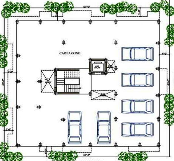 Master Plan of Pushkar Divya Nilayam in Anna Nagar, Chennai - Image 172725