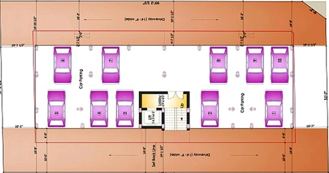 Master Plan of Pushkar MG Residences in Anna Nagar, Chennai - Image 172751