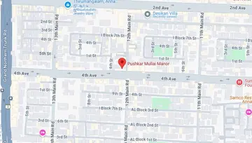 Location of Pushkar Mullai Manor - Image 172755