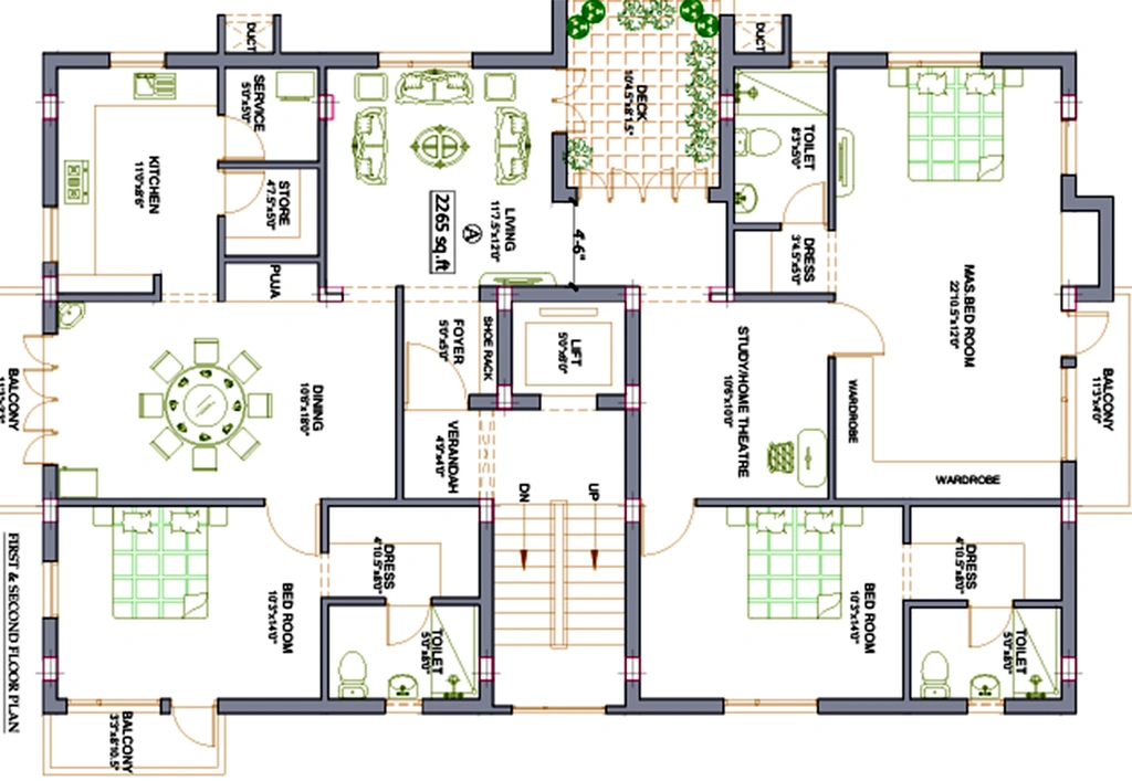 3 BHK Flat in Pushkar Tarisha in Anna Nagar, Chennai - Image 817421