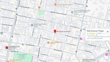 Location of Pushkar Jayalakshmi Manicakam Villa - Image 172819