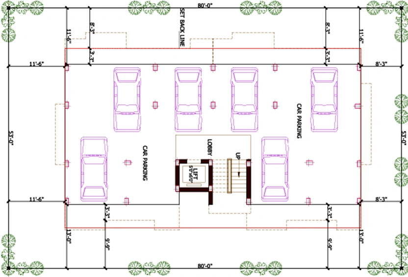 Master Plan of Pushkar Mayfair in Anna Nagar, Chennai - Image 172836