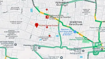 Location of Pushkar PV Sree Raman Enclave - Image 172848