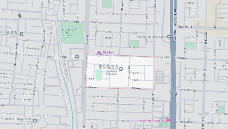 Location of Pushkar Saiarpitha Residence in Anna Nagar, Chennai - Image 172875