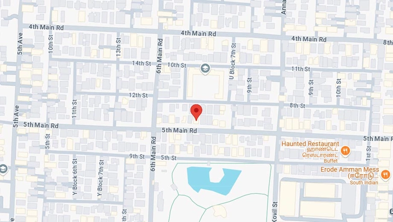 Location of Pushkar Shanti Nivas in Anna Nagar, Chennai - Image 172881
